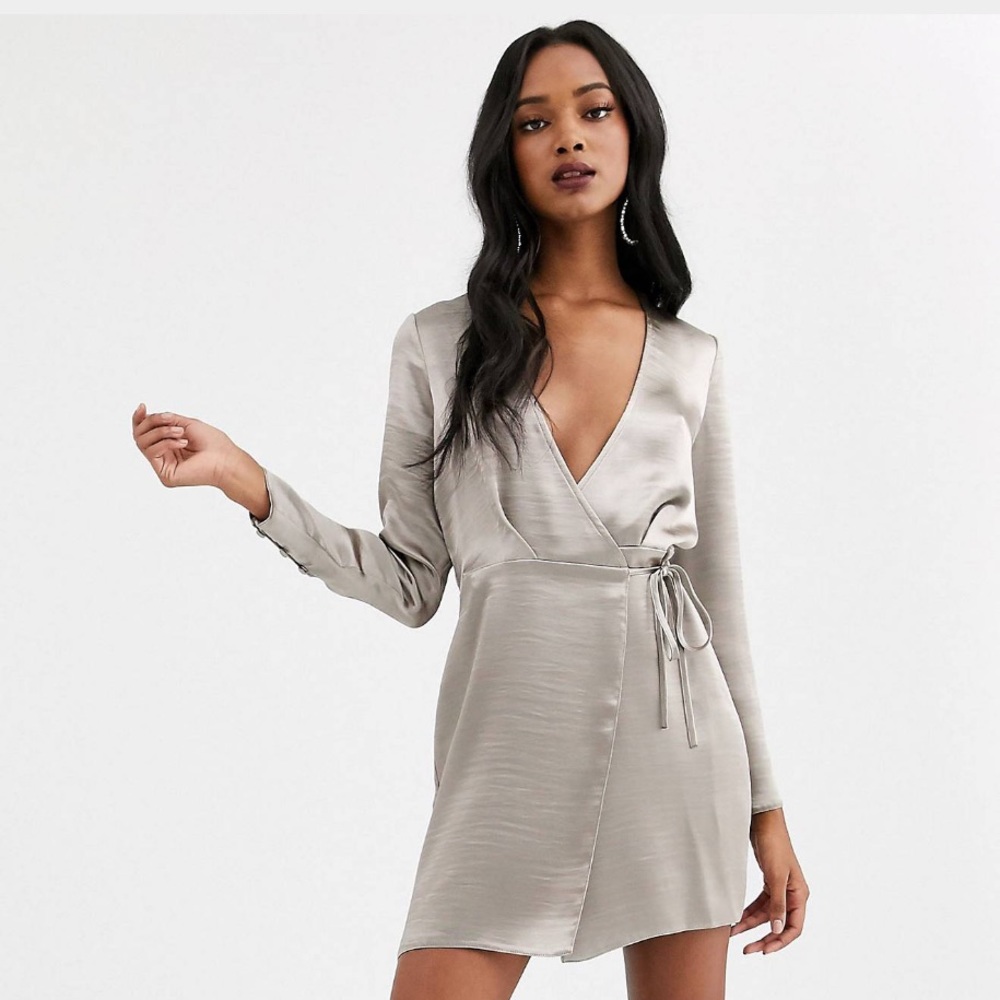 ASOS Design wrap dress